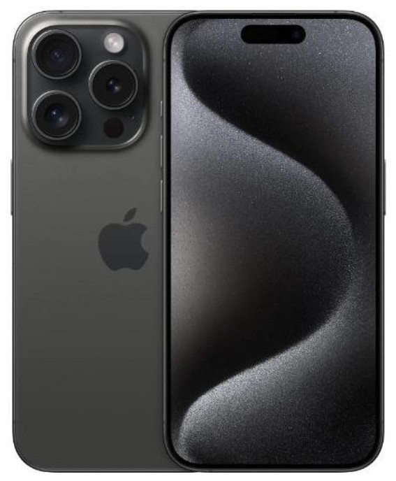 Apple iPhone 15 Pro Black Titanium 128 GB (MTUV3) No Active / No Box